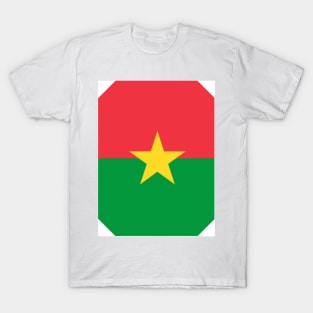 Sovereign Stripes: The Burkina Faso National Banner T-Shirt